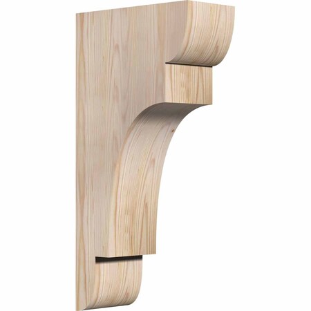 Ekena Millwork New Brighton Smooth Corbel, Douglas Fir, 5 1/2"W x 12"D x 24"H COR06X12X24NEB00SDF